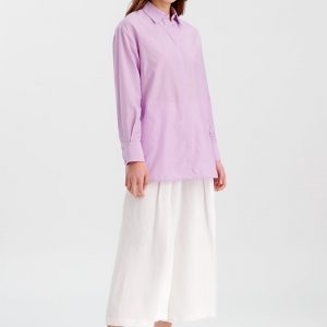 Wide-Leg Belted Culottes