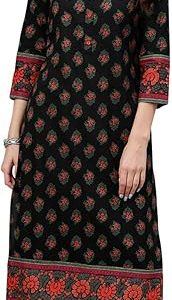Women's Printed Cotton Kurta & Palazzo Set