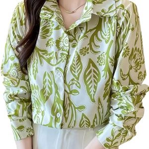 Women’s Oversized Long Shirt – Stylish Casual Top