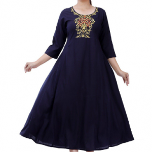 Vishakha Style Women Embroidered Thread Work Kurta